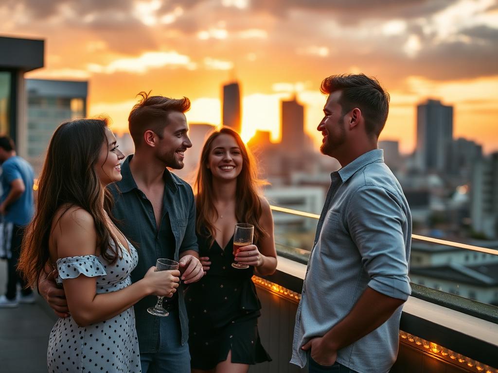 Rooftop bars
